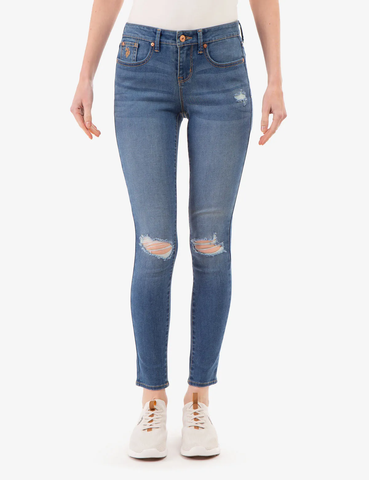 MID RISE SUPER SKINNY JEGGING sold by U.S. Polo Assn. product image thumbnail 3