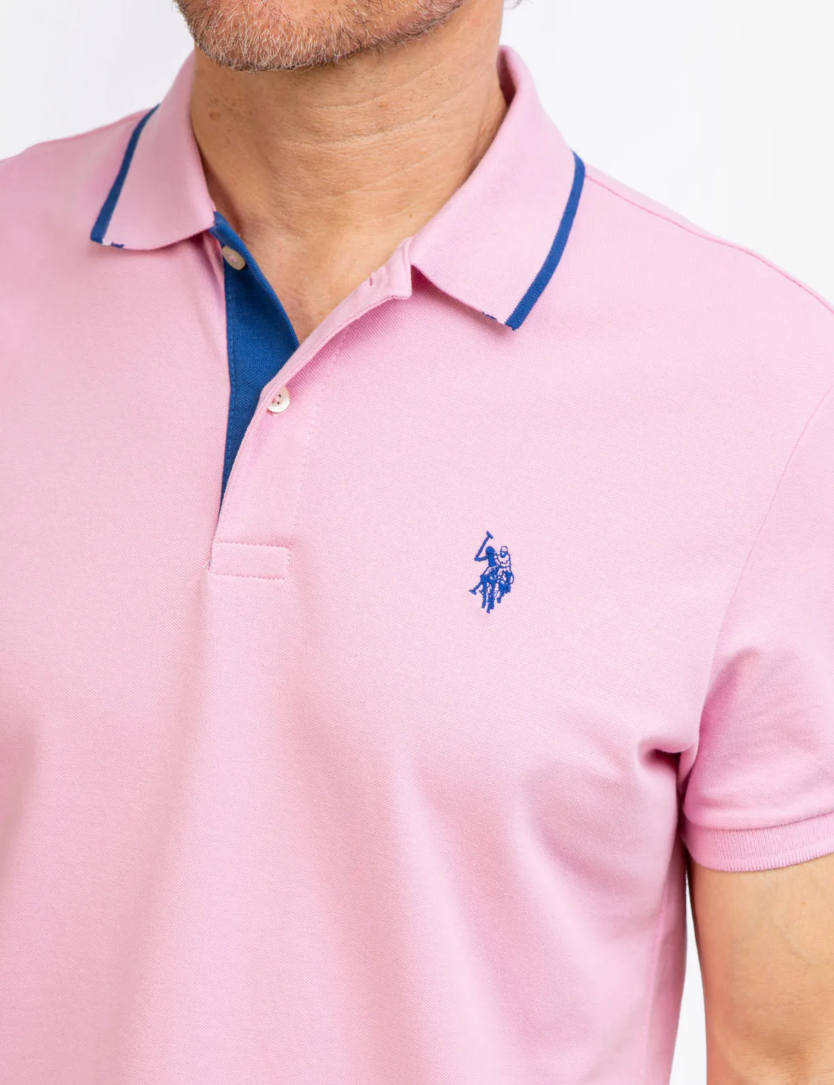 SLIM FIT STRETCH PIQUE POLO SHIRT sold by U.S. Polo Assn. product image thumbnail 5