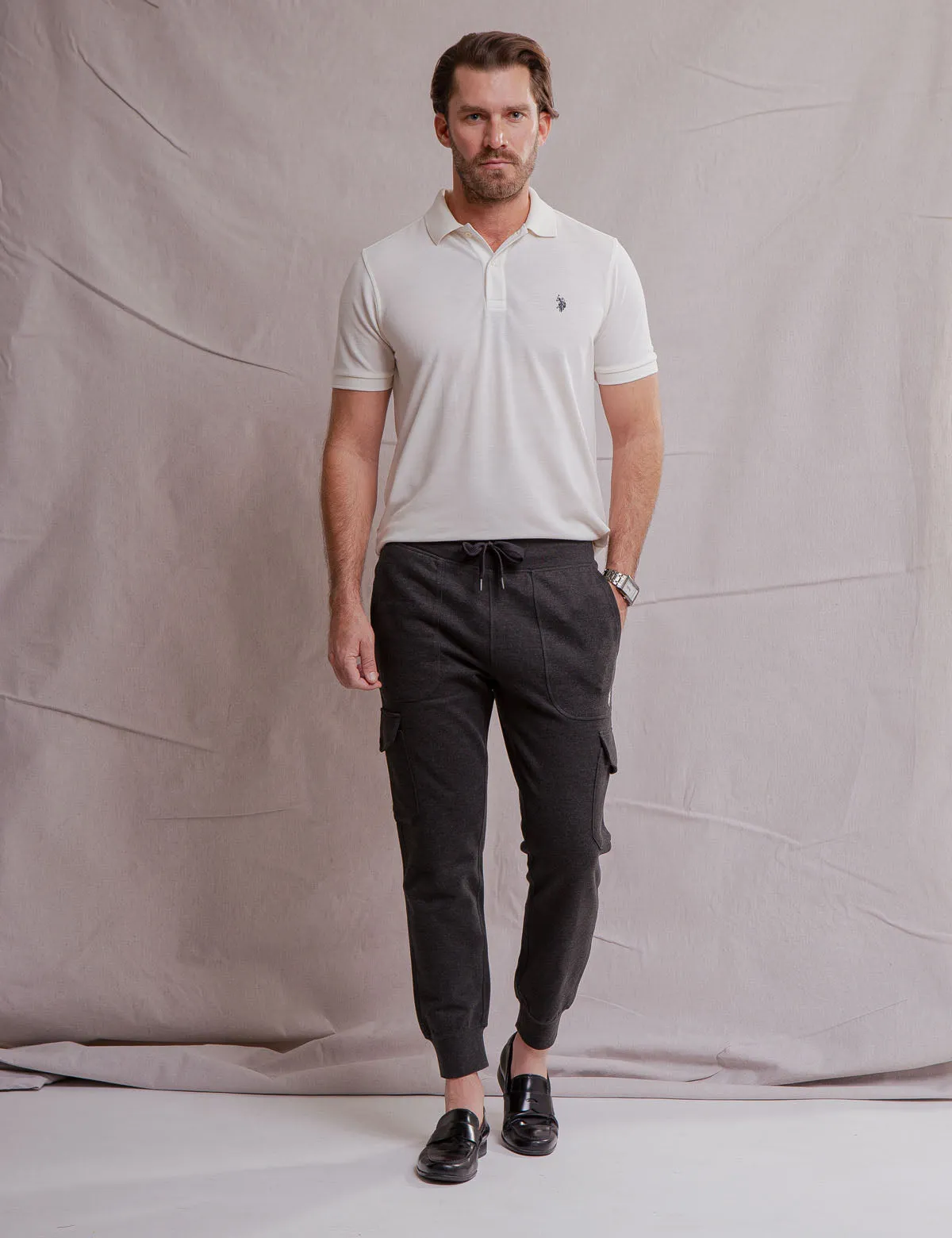 WHITE LABEL RECYCLED POLO SHIRT sold by U.S. Polo Assn. product image thumbnail 2