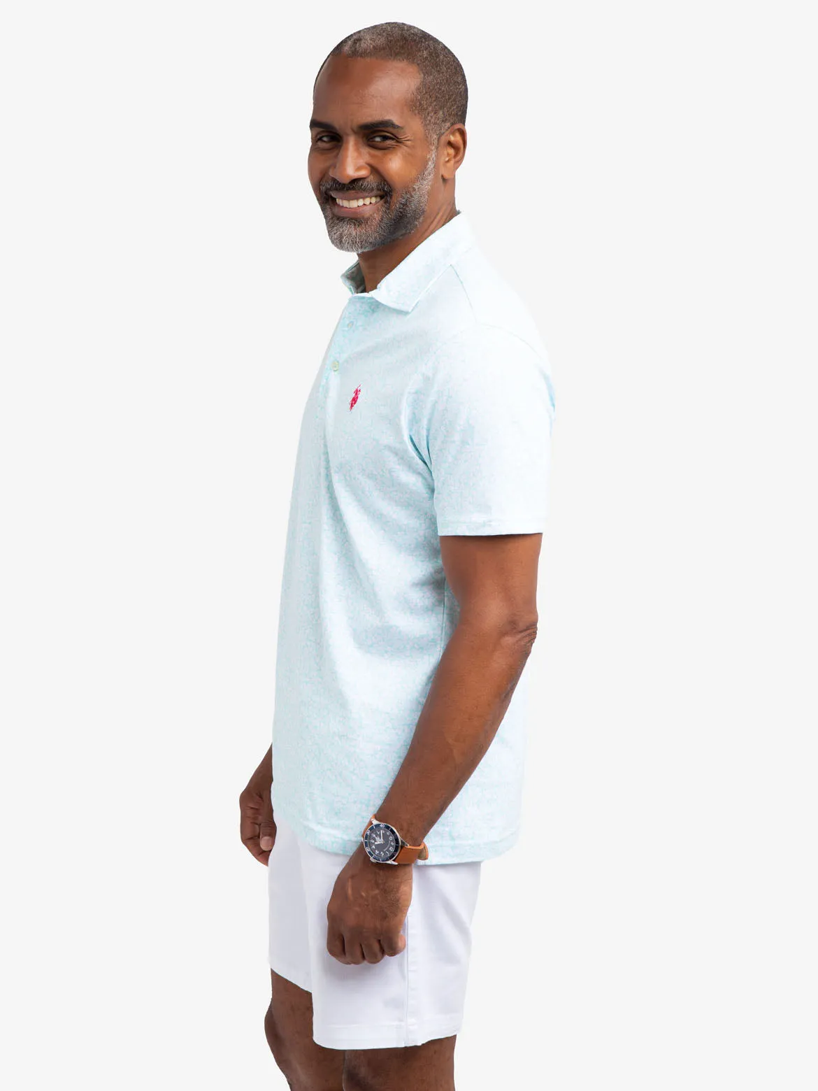 FLORAL JERSEY POLO SHIRT sold by U.S. Polo Assn. product image thumbnail 3