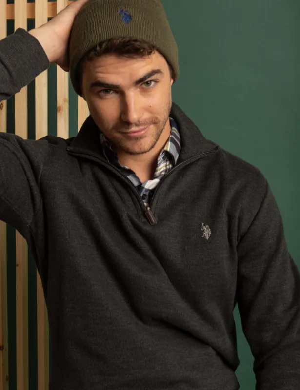 1/4 ZIP FLATBACK PULLOVER sold by U.S. Polo Assn.
