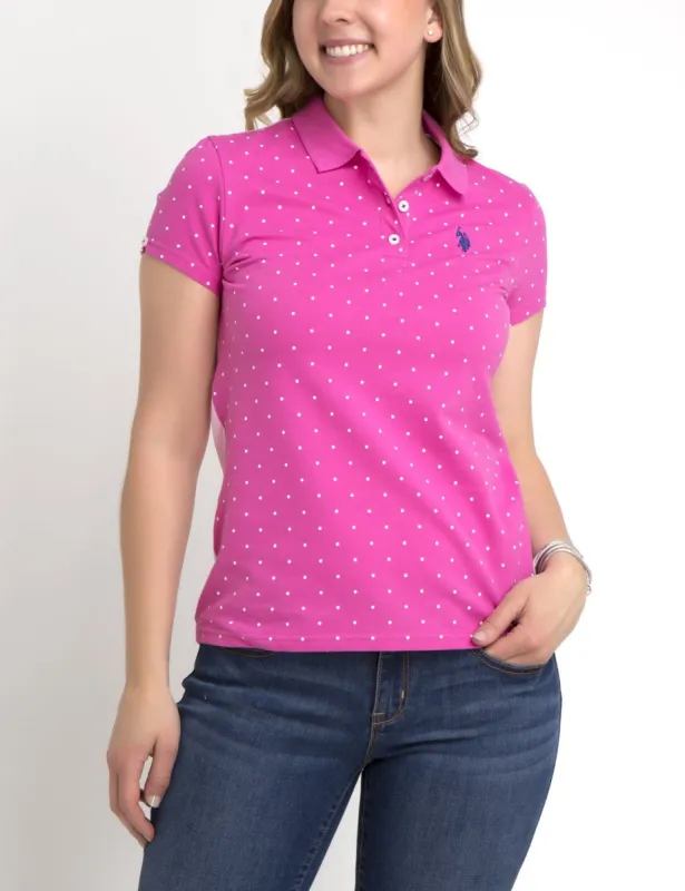 PREMIUM DOT OXFORD MIX POLO SHIRT sold by U.S. Polo Assn.