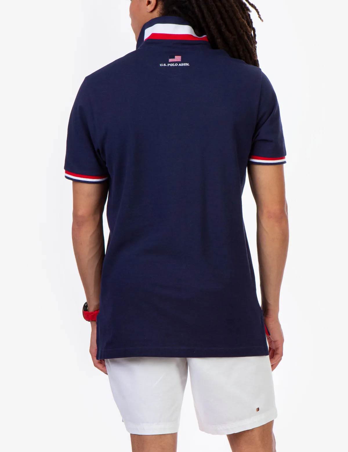MULTI TIPPED POLO SHIRT sold by U.S. Polo Assn. product image thumbnail 4