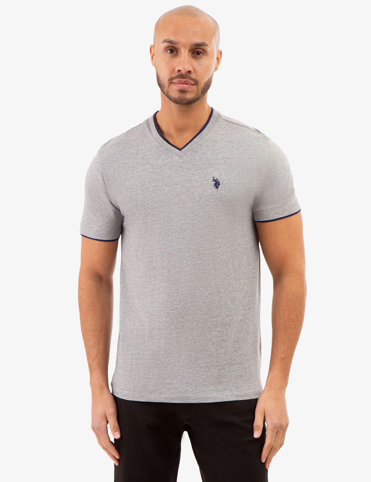 DOUBLE V-NECK T-SHIRT sold by U.S. Polo Assn. product image thumbnail 5