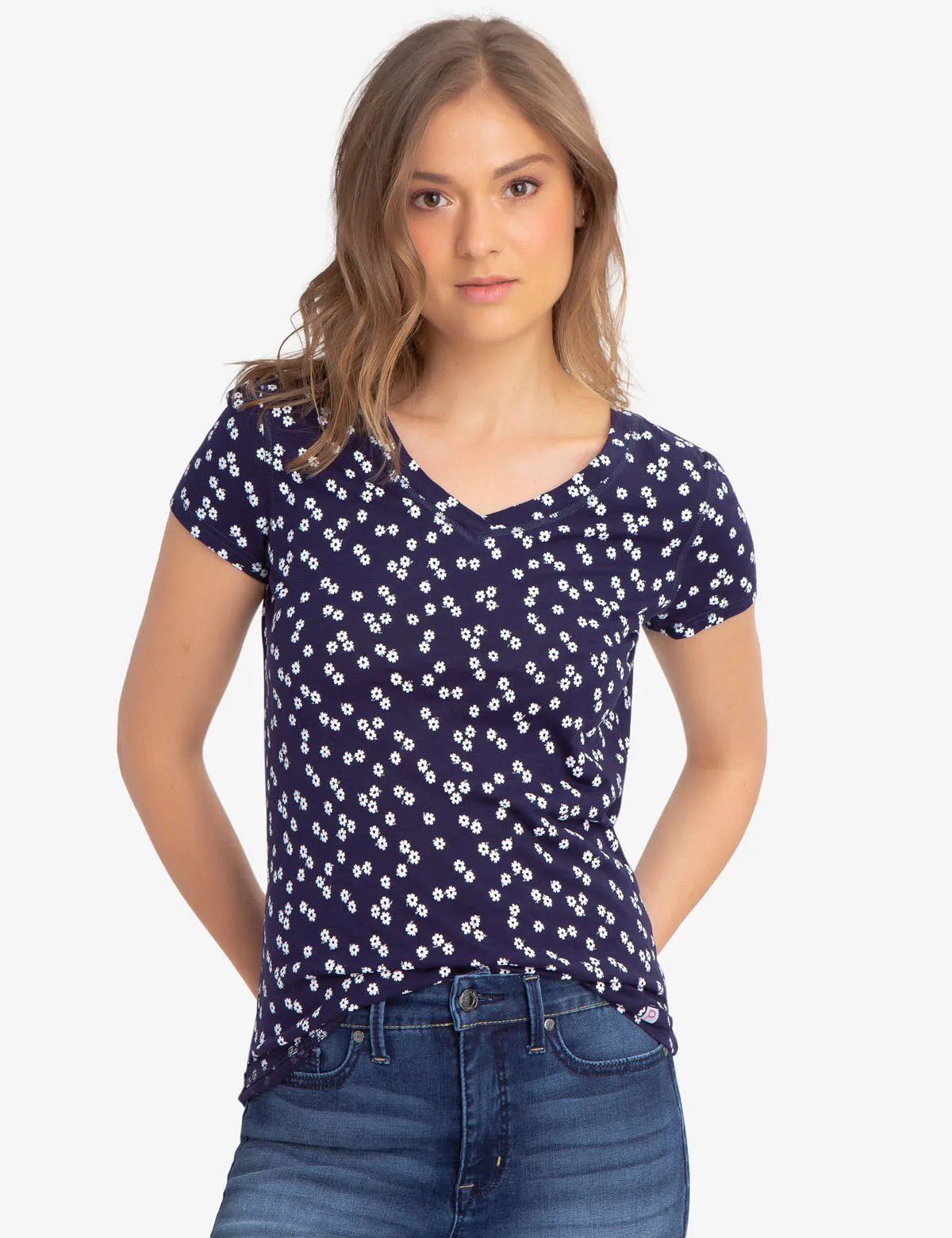 FLORAL PRINTED T-SHIRT sold by U.S. Polo Assn. product image thumbnail 5