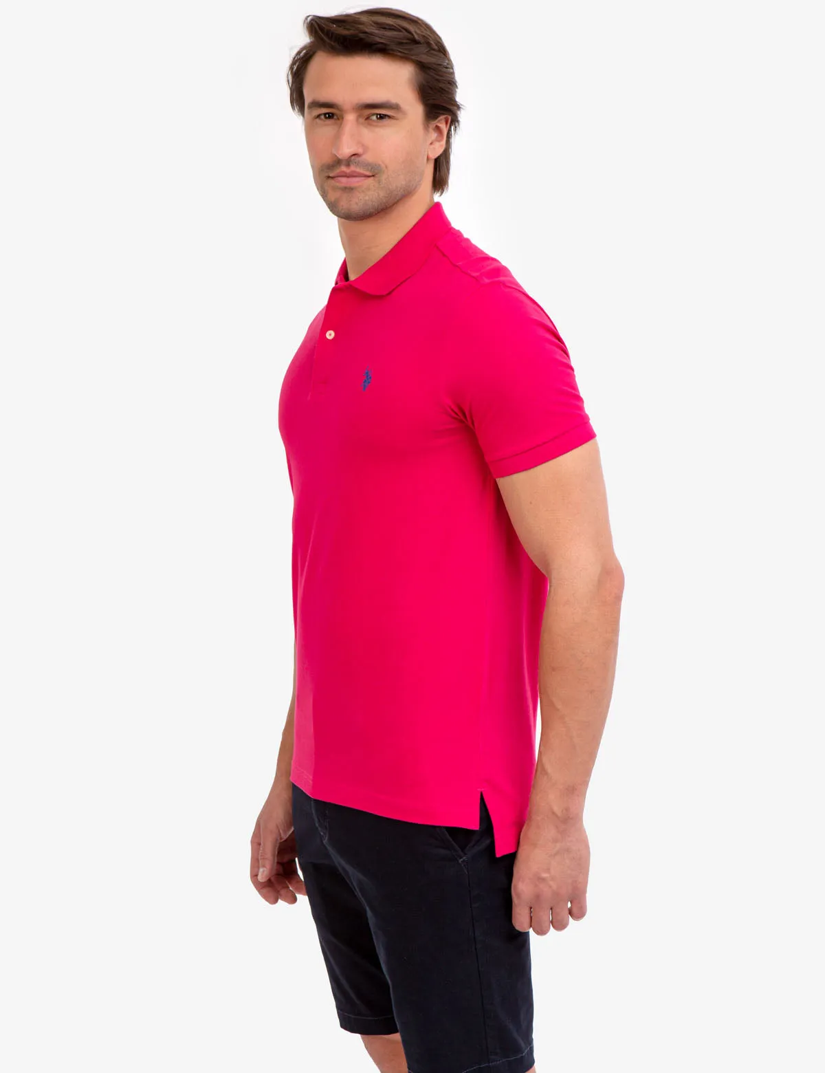 PIQUE SMALL LOGO POLO SHIRT sold by U.S. Polo Assn. product image thumbnail 4