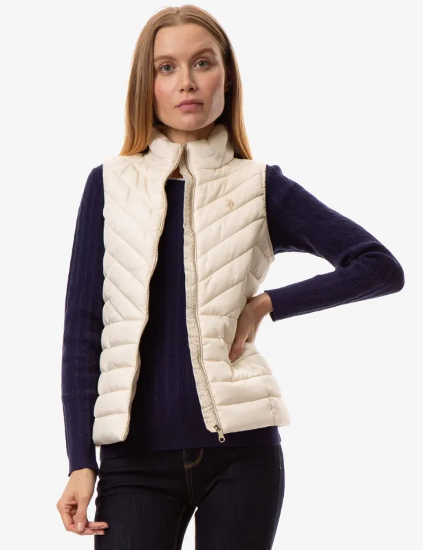 QUILTED VEST sold by U.S. Polo Assn.