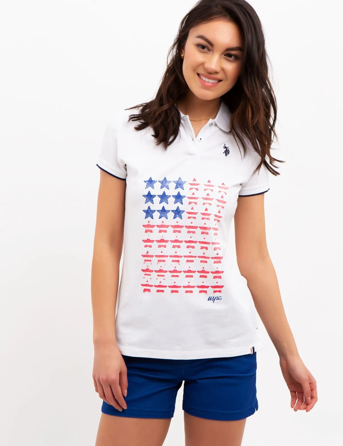 STAR FLAG POLO SHIRT sold by U.S. Polo Assn.