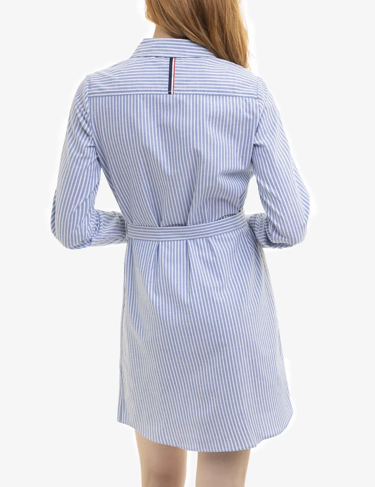 STRIPED MULTI-COLORED LOGO OXFORD DRESS sold by U.S. Polo Assn. product image thumbnail 4