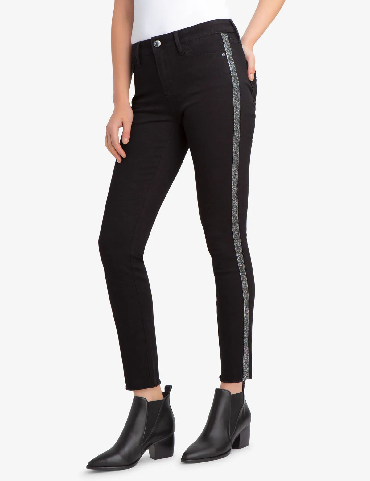 REPREVE® MID RISE SIDE BLING JEGGING sold by U.S. Polo Assn.
