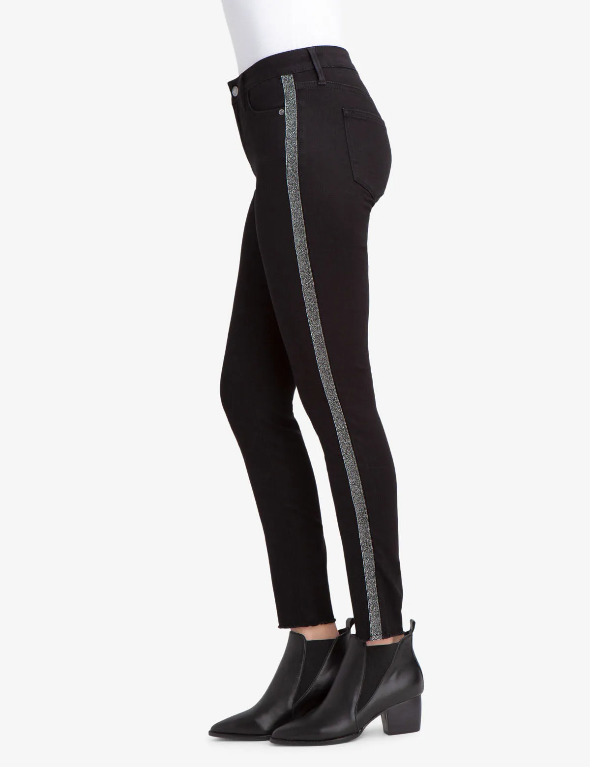 REPREVE® MID RISE SIDE BLING JEGGING sold by U.S. Polo Assn. product image thumbnail 3