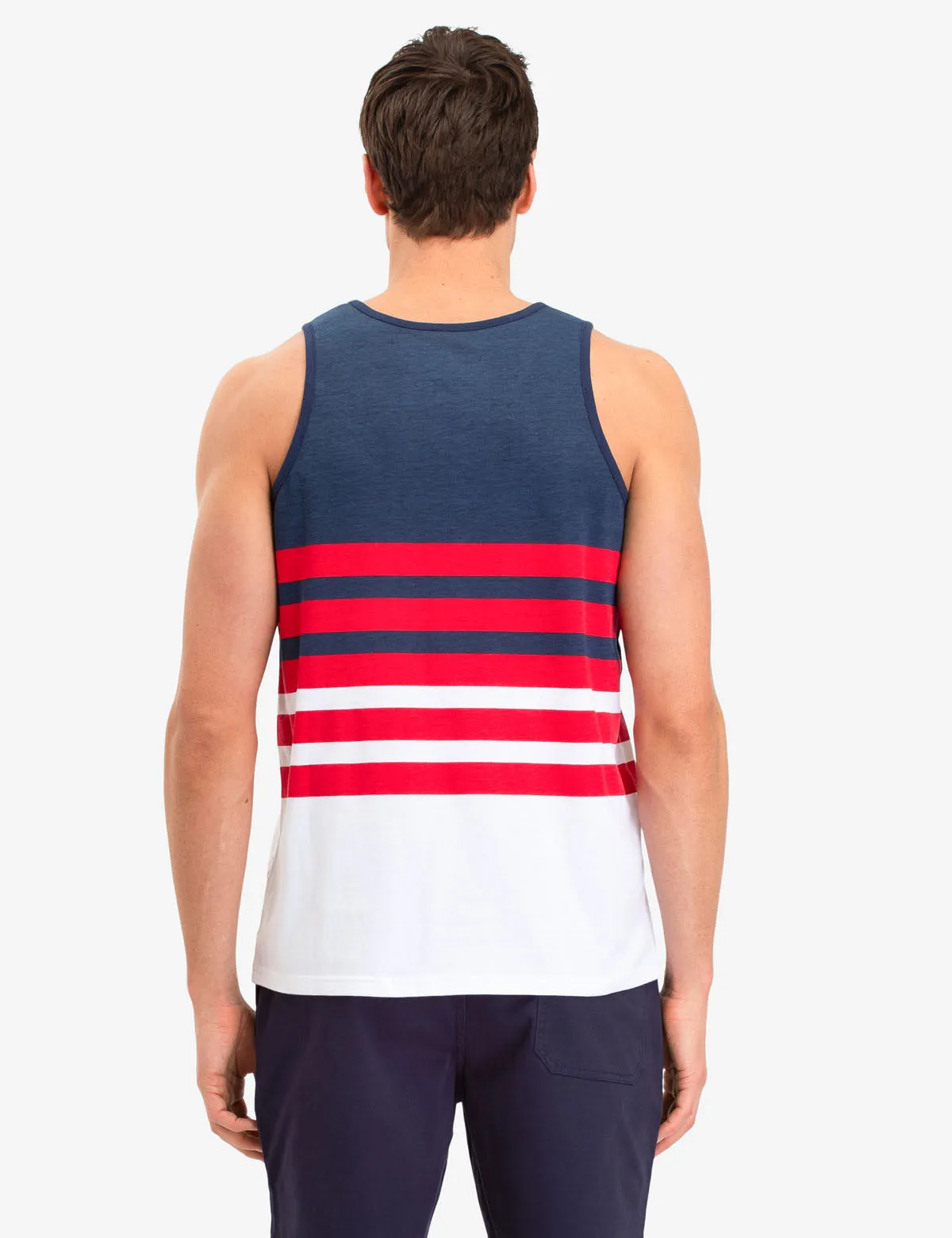 BLOCK STRIPE TANK sold by U.S. Polo Assn. product image thumbnail 3
