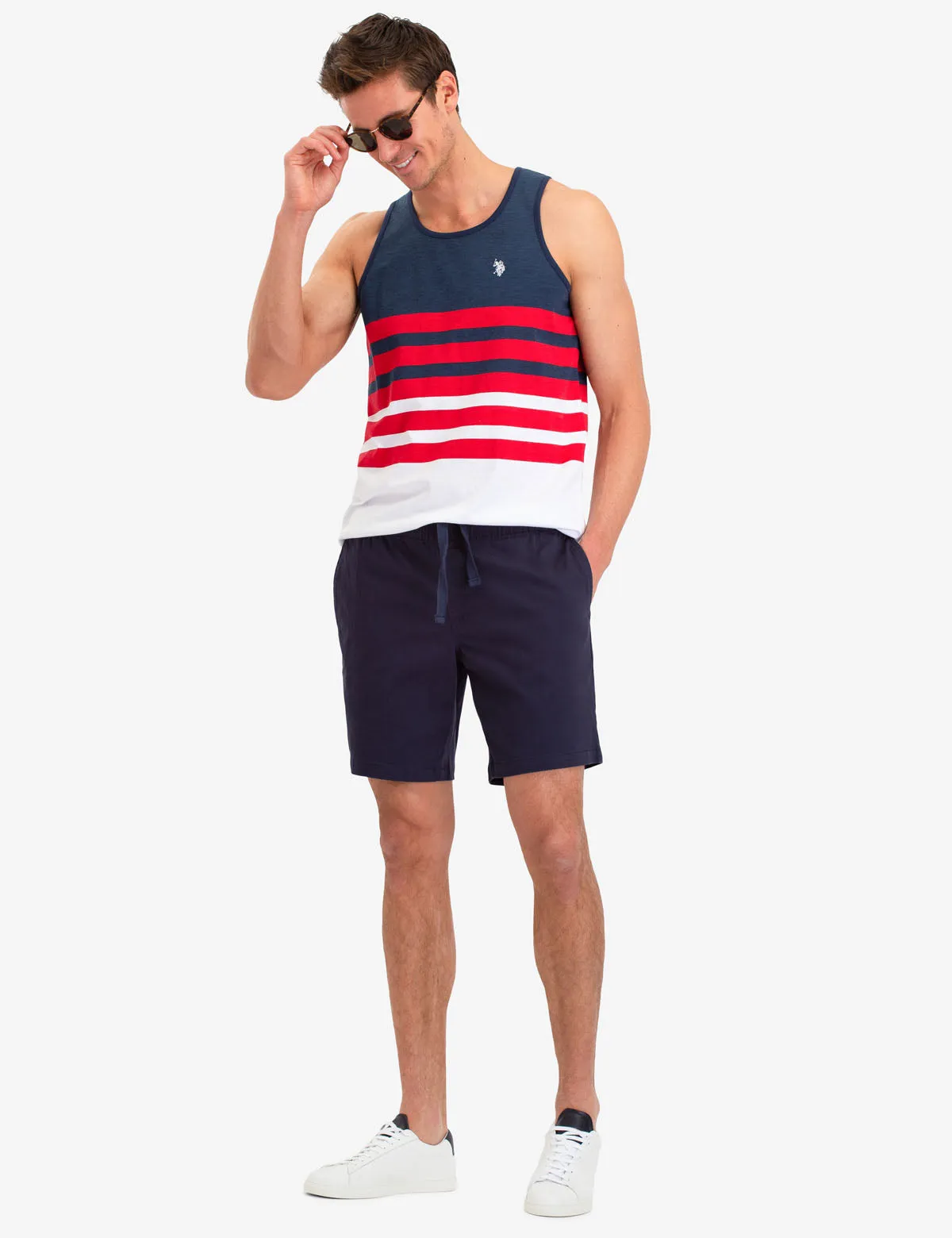 BLOCK STRIPE TANK sold by U.S. Polo Assn. product image thumbnail 2