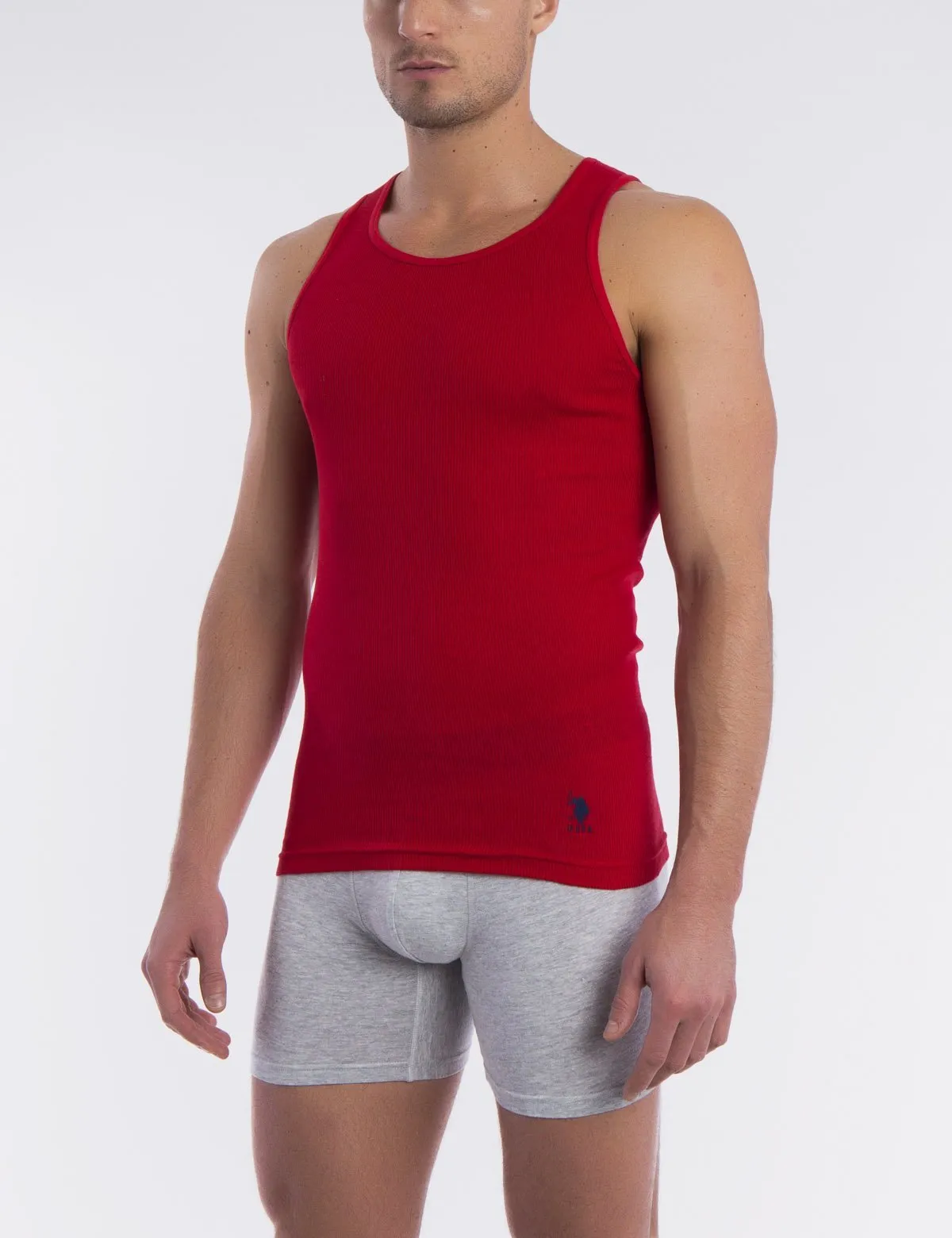 3 Pack Rib Tank sold by U.S. Polo Assn. product image thumbnail 3