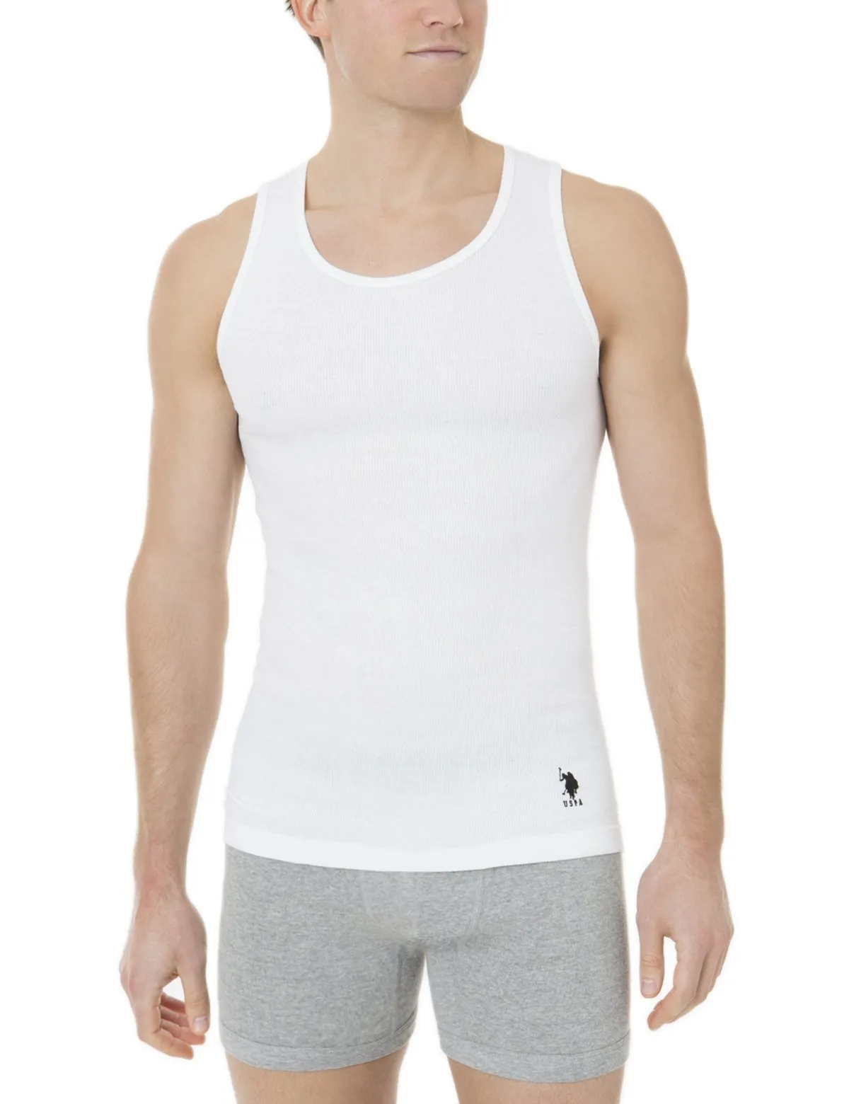 3 Pack Rib Tank sold by U.S. Polo Assn. product image thumbnail 2