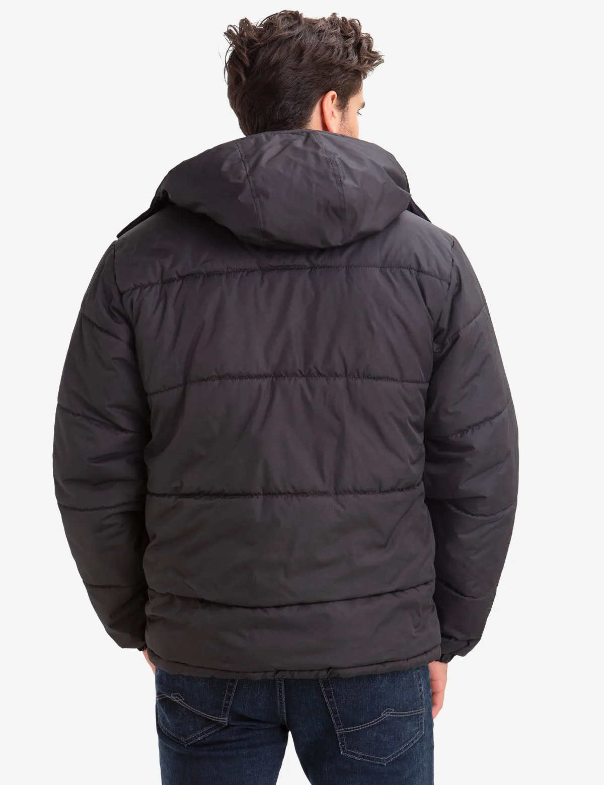 CLASSIC FLEECE LINED BUBBLE PUFFER COAT sold by U.S. Polo Assn. product image thumbnail 4