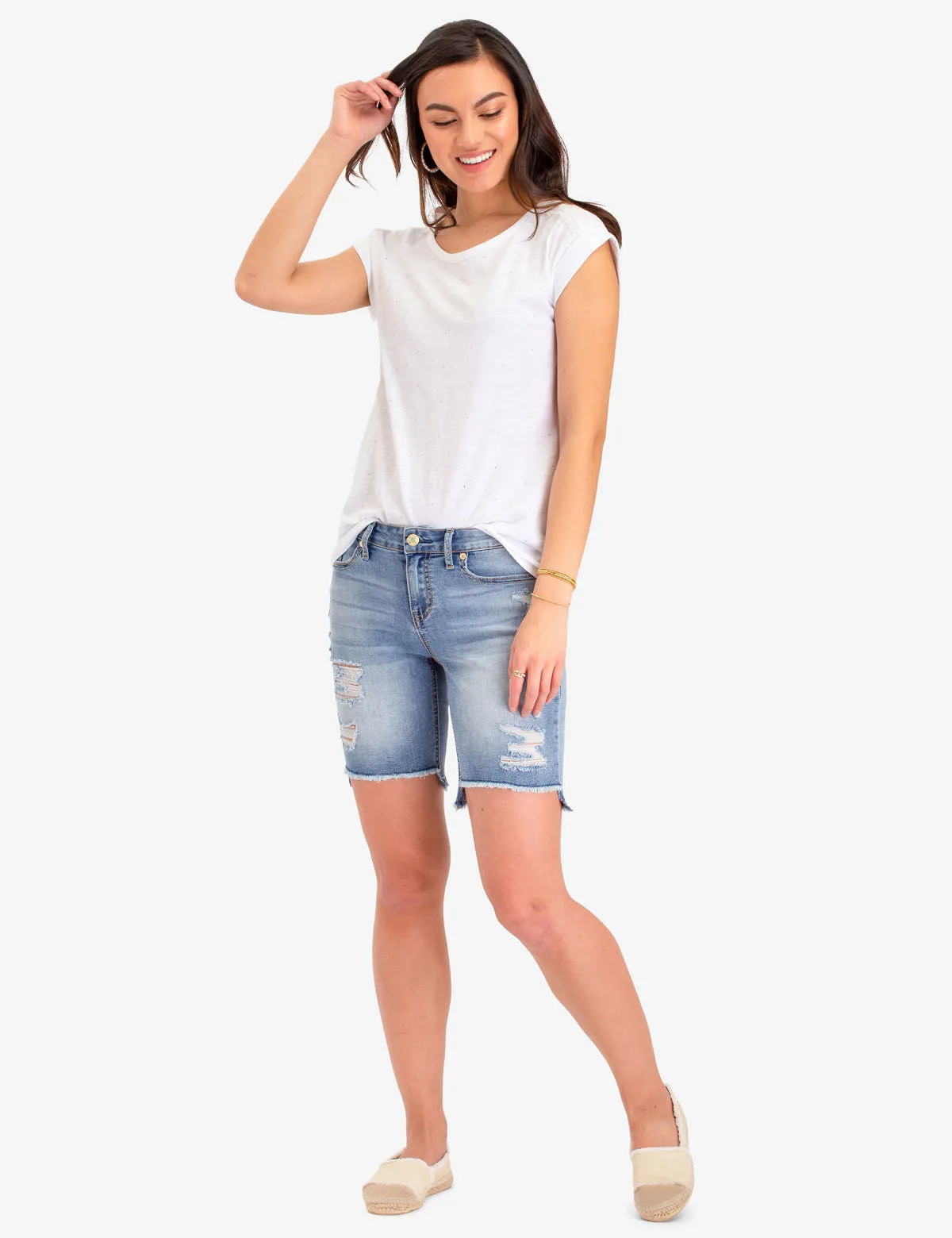 STUDDED SHORT SLEEVE TOP sold by U.S. Polo Assn. product image thumbnail 2