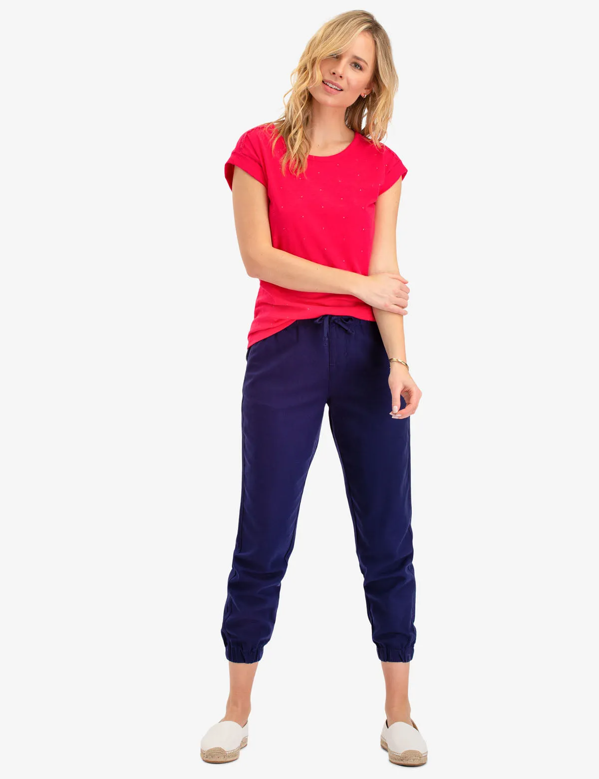 STUDDED SHORT SLEEVE TOP sold by U.S. Polo Assn. product image thumbnail 5