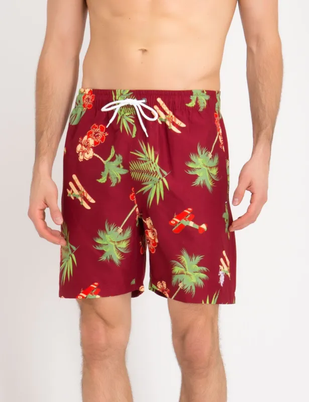VACATION PLANE SWIM TRUNKS sold by U.S. Polo Assn.