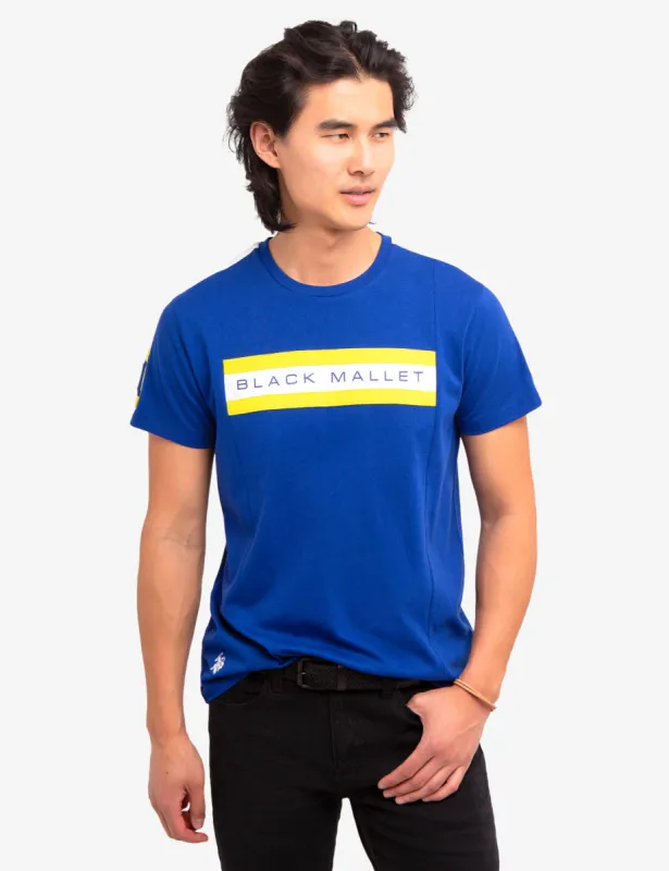 BLACK MALLET CHEST STRIPE T-SHIRT sold by U.S. Polo Assn.