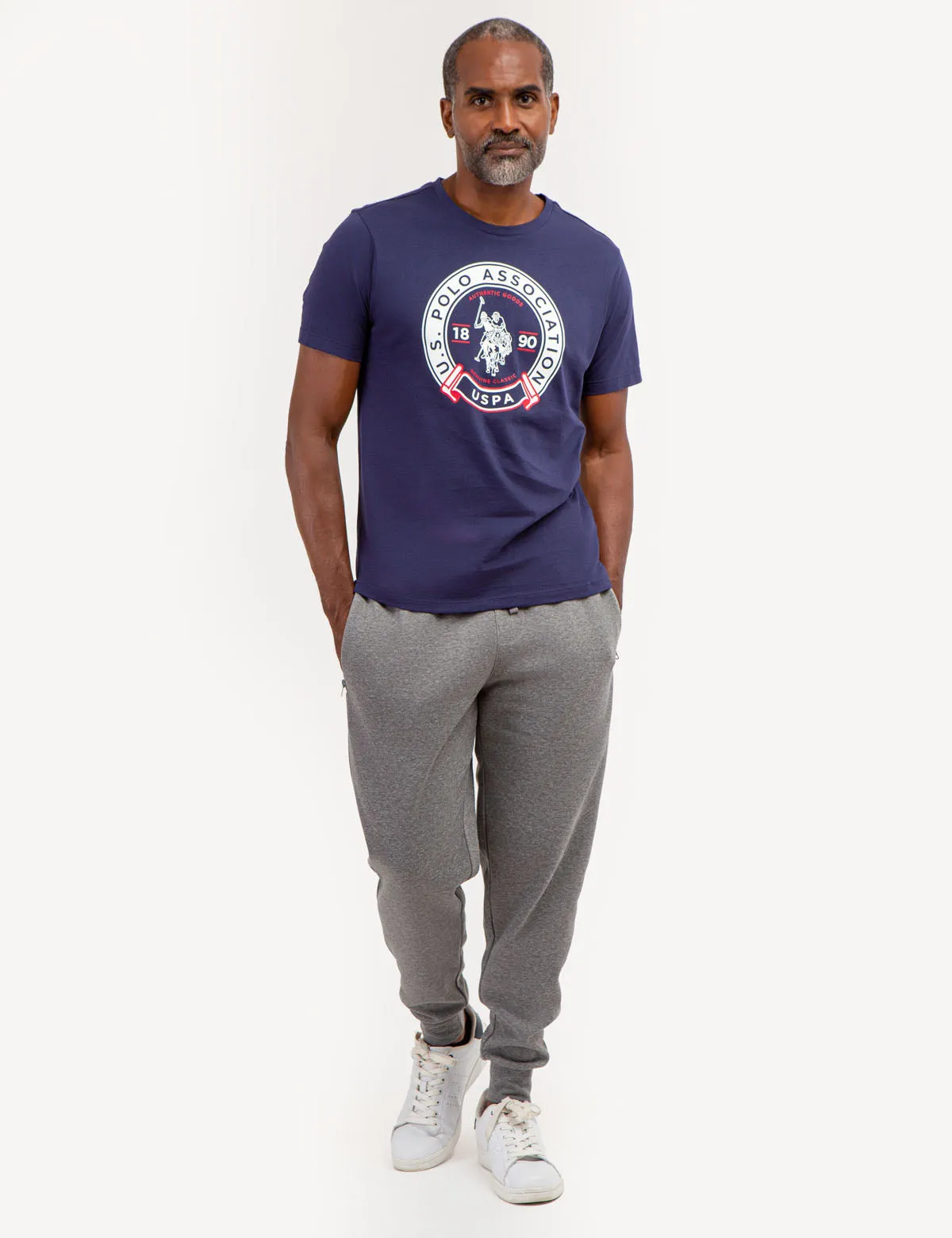 U.S. POLO ASSOCIATION ROUND GRAPHIC T-SHIRT sold by U.S. Polo Assn. product image thumbnail 3