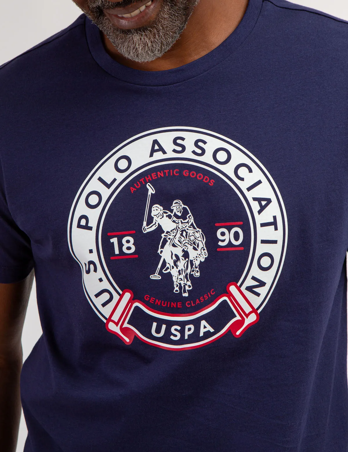 U.S. POLO ASSOCIATION ROUND GRAPHIC T-SHIRT sold by U.S. Polo Assn. product image thumbnail 2