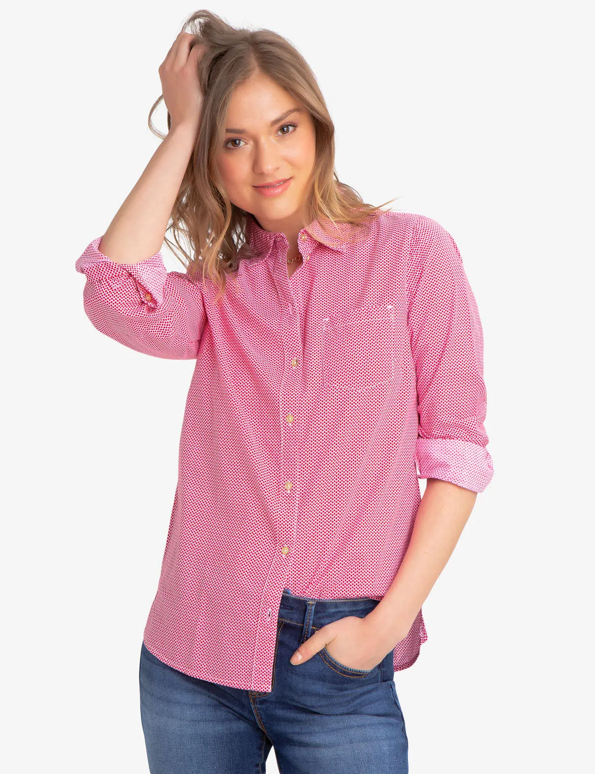 COTTON SHELL POPLIN SHIRT sold by U.S. Polo Assn.
