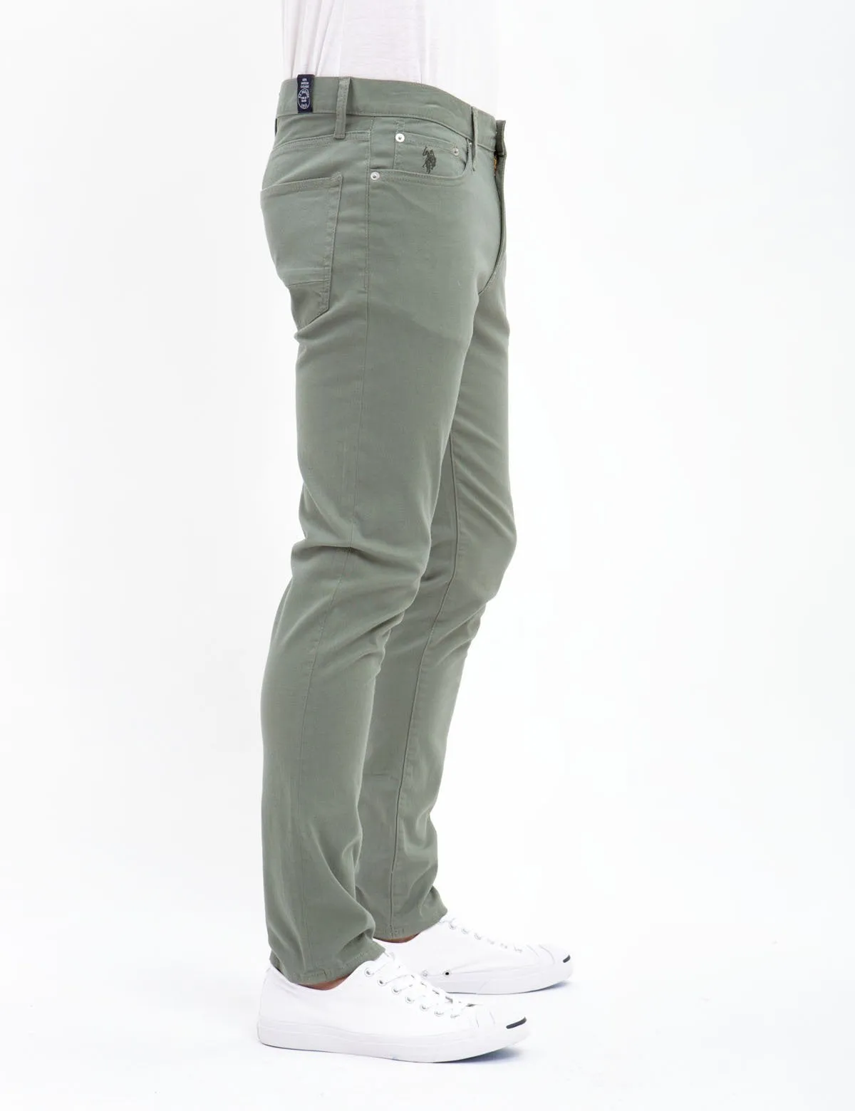 COMFORT STRETCH TWILL SLIM PANTS sold by U.S. Polo Assn. product image thumbnail 4