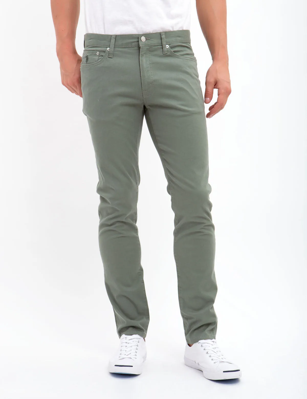 COMFORT STRETCH TWILL SLIM PANTS sold by U.S. Polo Assn. product image thumbnail 5