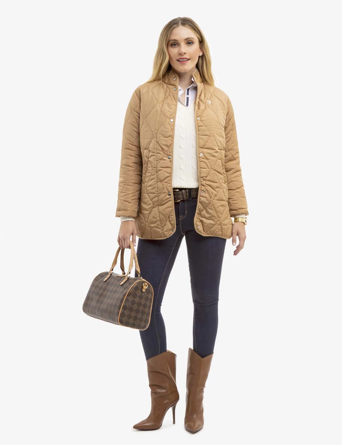 DIAMOND SIGNATURE SWIFTY SATCHEL BAG sold by U.S. Polo Assn. product image thumbnail 2