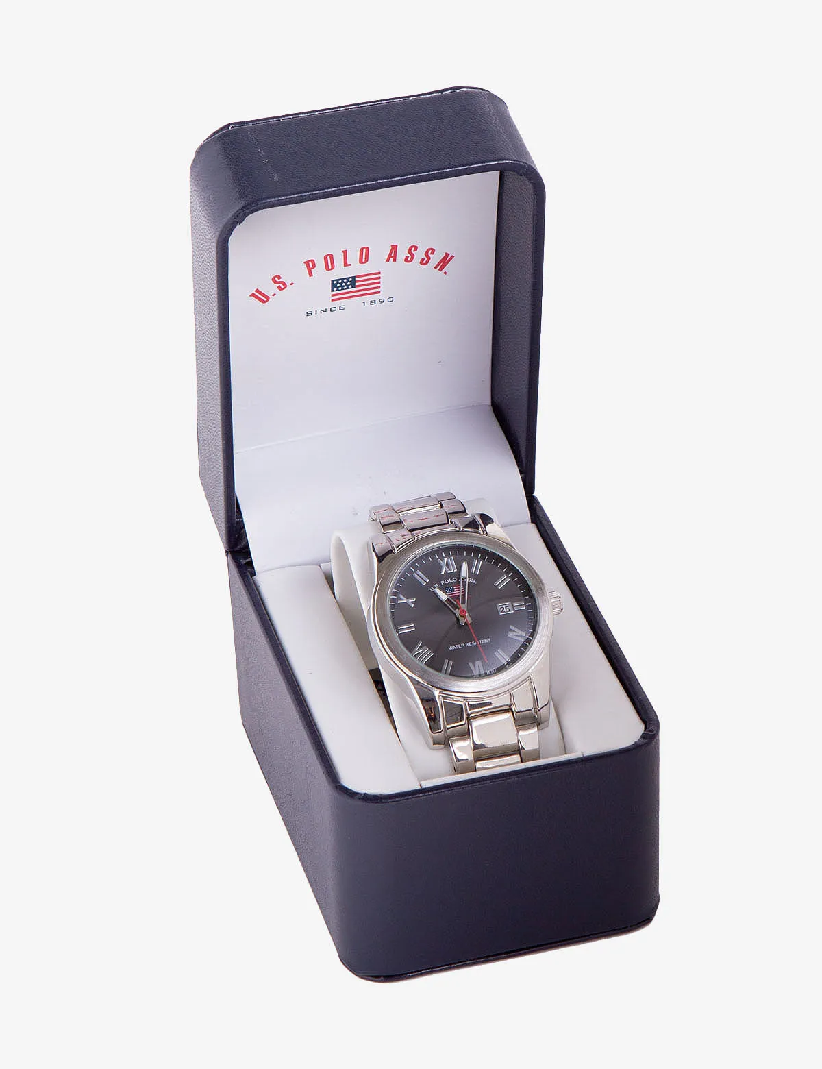 MEN'S SILVERTONE BRACELET WATCH sold by U.S. Polo Assn. product image thumbnail 2