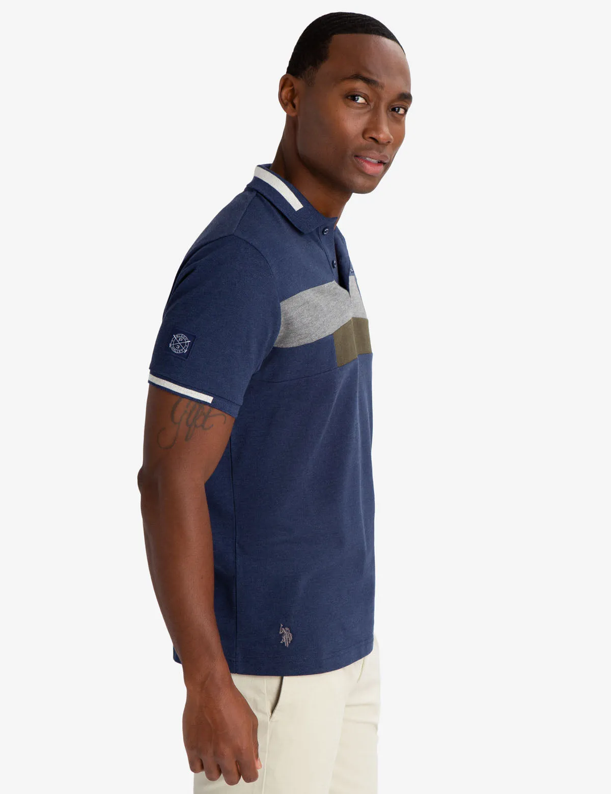 BLACK MALLET CLASSIC FIT POLO SHIRT. sold by U.S. Polo Assn. product image thumbnail 4