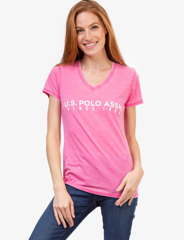 U.S. POLO ASSN. BURNOUT T-SHIRT sold by U.S. Polo Assn.