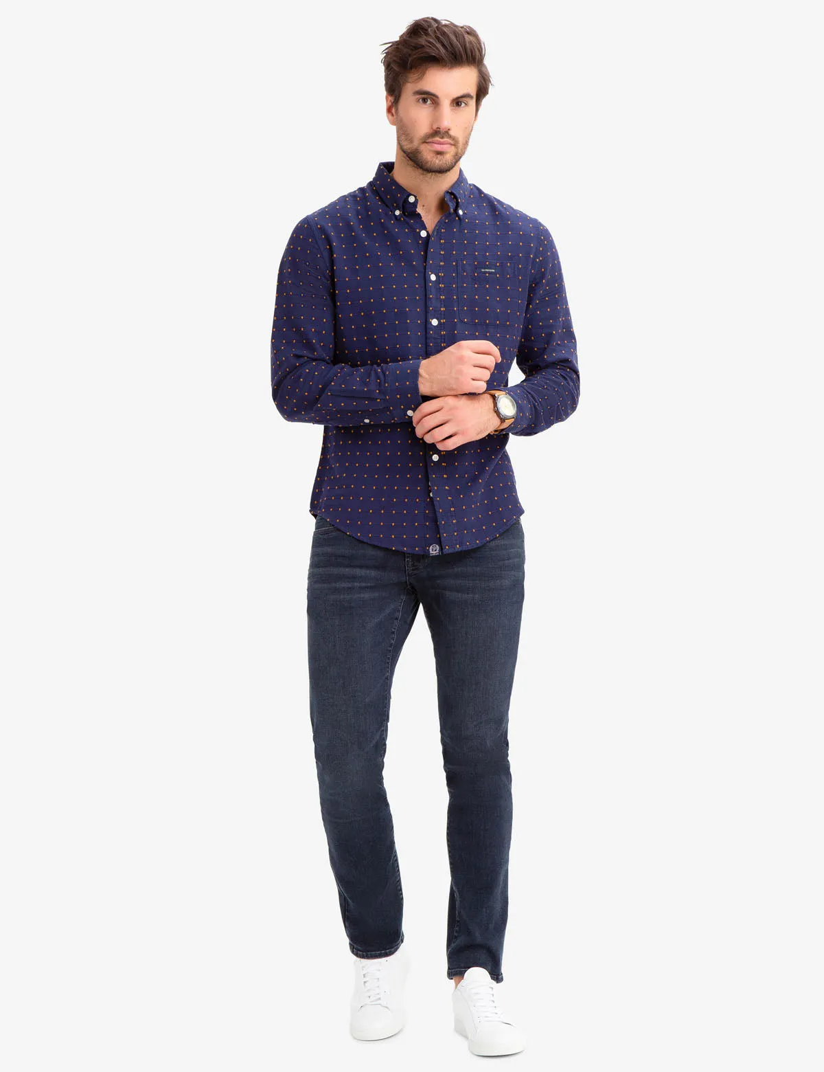 DOT DOBBY SHIRT sold by U.S. Polo Assn. product image thumbnail 2