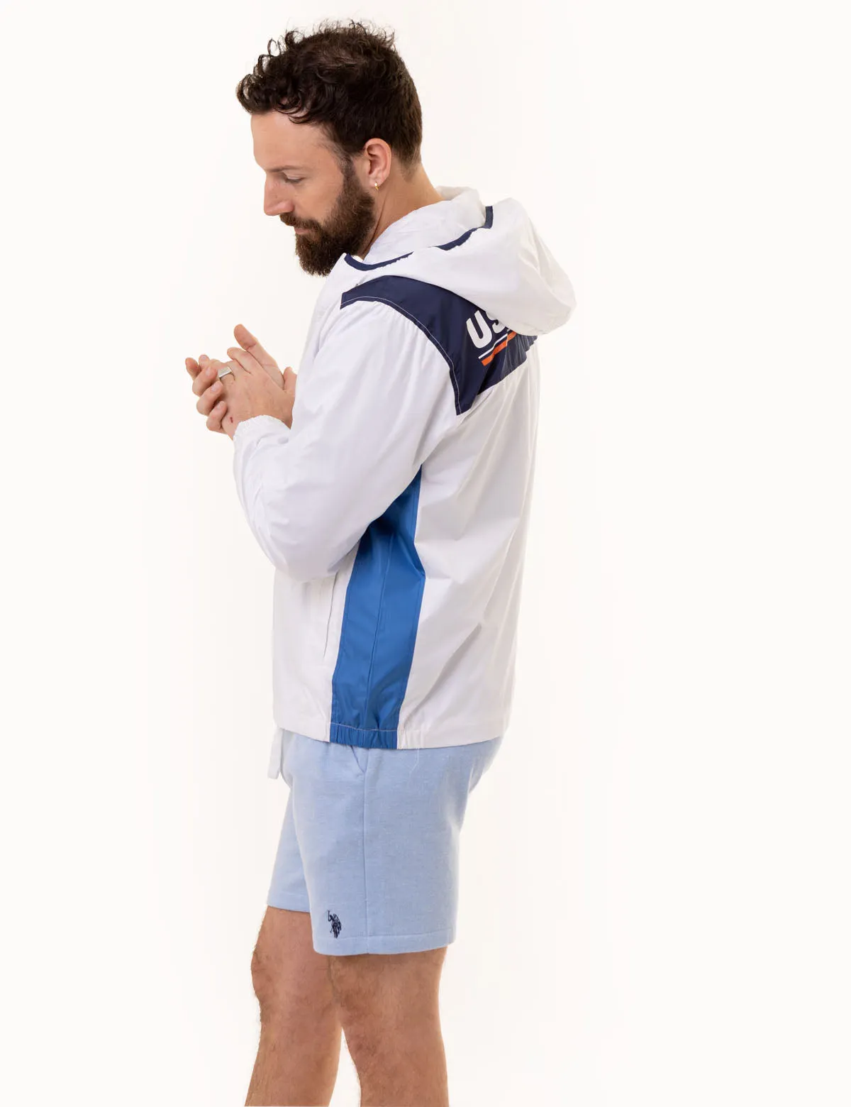 USPA SPORT COLORBLOCK WINDBREAKER sold by U.S. Polo Assn. product image thumbnail 4