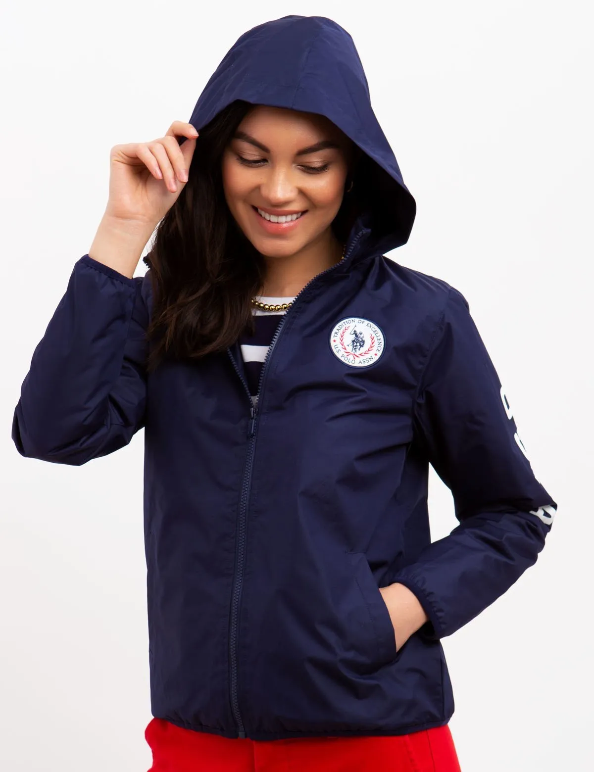 USPA LOGO JACKET WITH HOOD sold by U.S. Polo Assn.