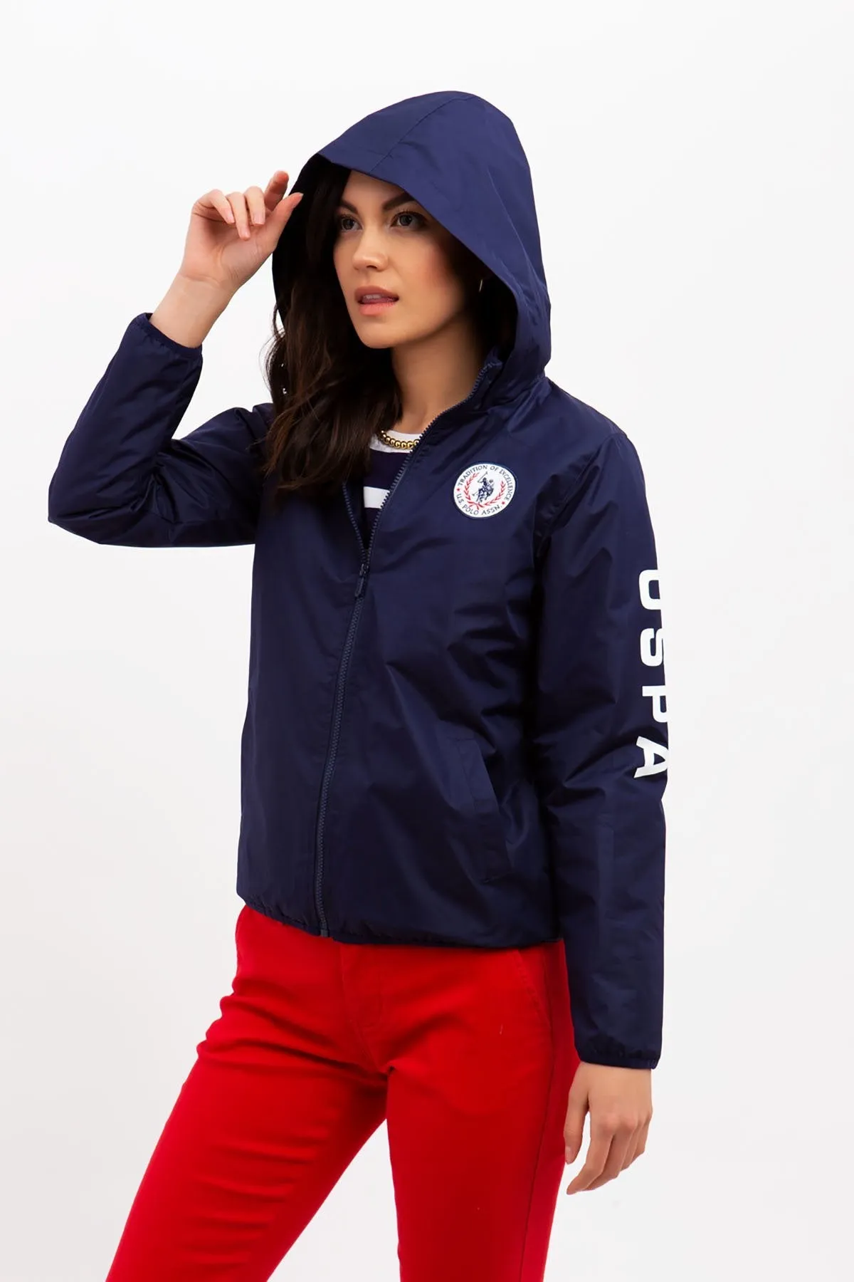 USPA LOGO JACKET WITH HOOD sold by U.S. Polo Assn. product image thumbnail 2