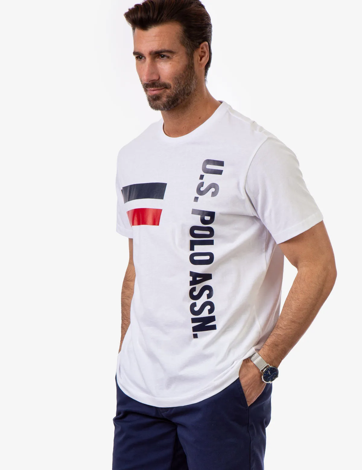 U.S. POLO ASSN. CREW NECK T-SHIRT sold by U.S. Polo Assn. product image thumbnail 3