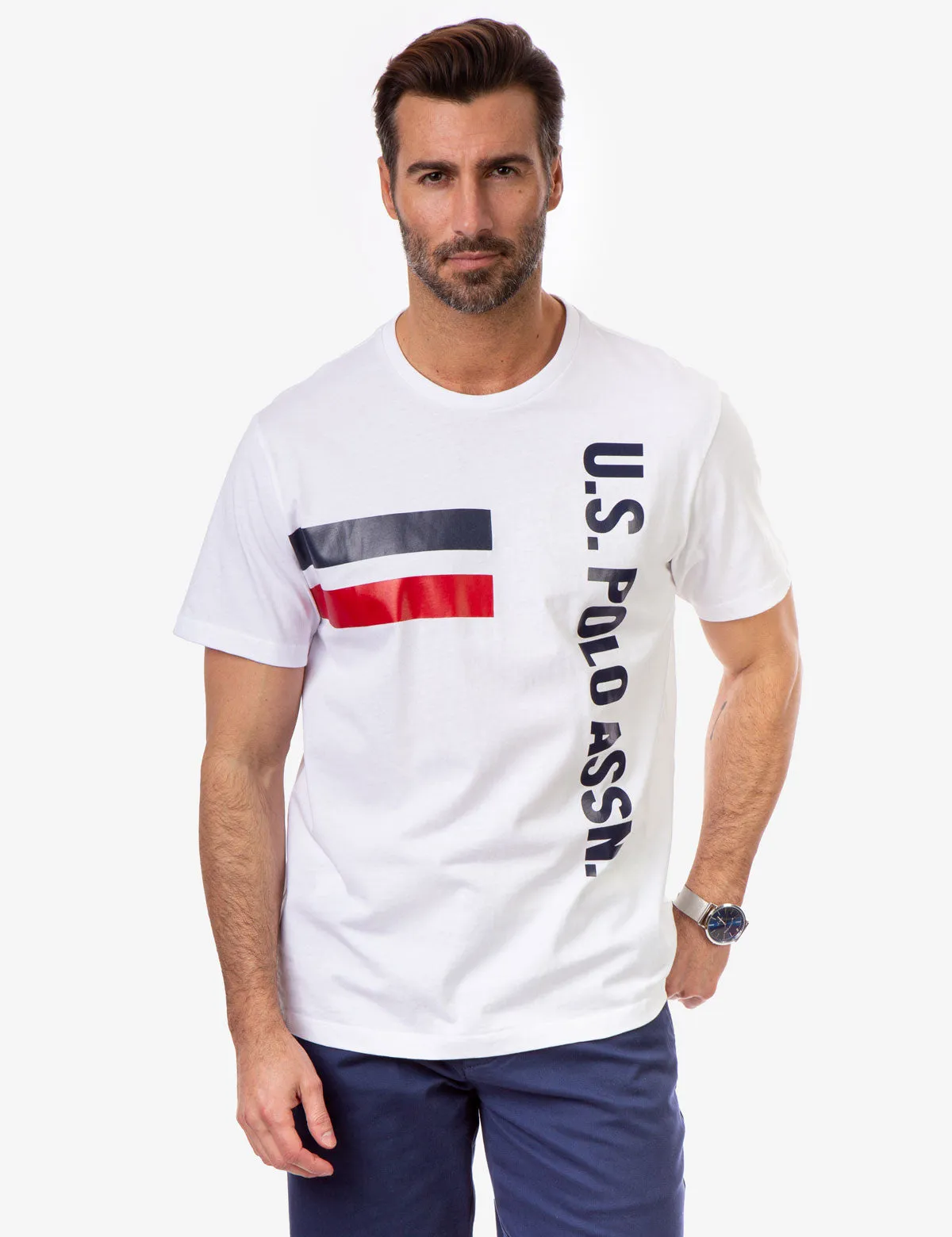 U.S. POLO ASSN. CREW NECK T-SHIRT sold by U.S. Polo Assn.