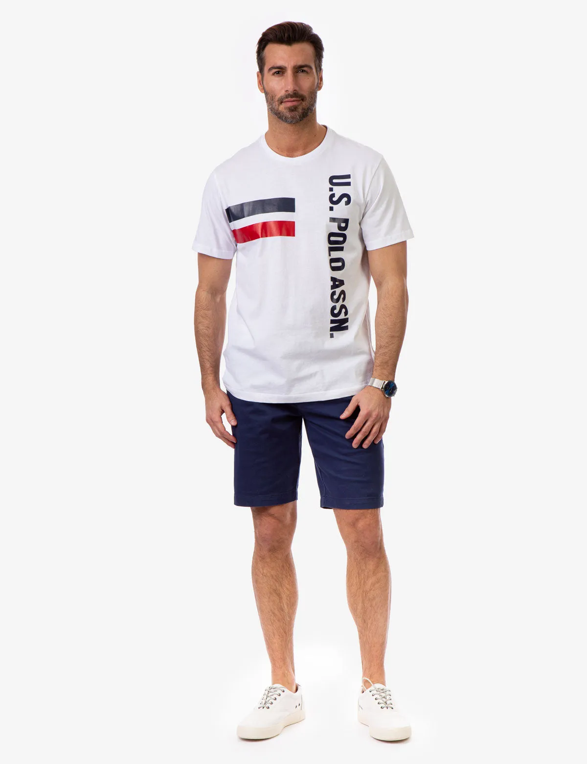 U.S. POLO ASSN. CREW NECK T-SHIRT sold by U.S. Polo Assn. product image thumbnail 2