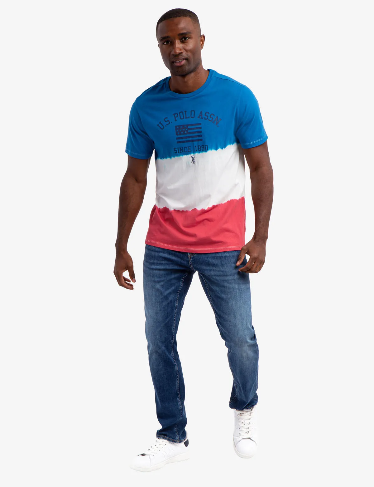 DOUBLE DIP DYE JERSEY T-SHIRT sold by U.S. Polo Assn. product image thumbnail 3