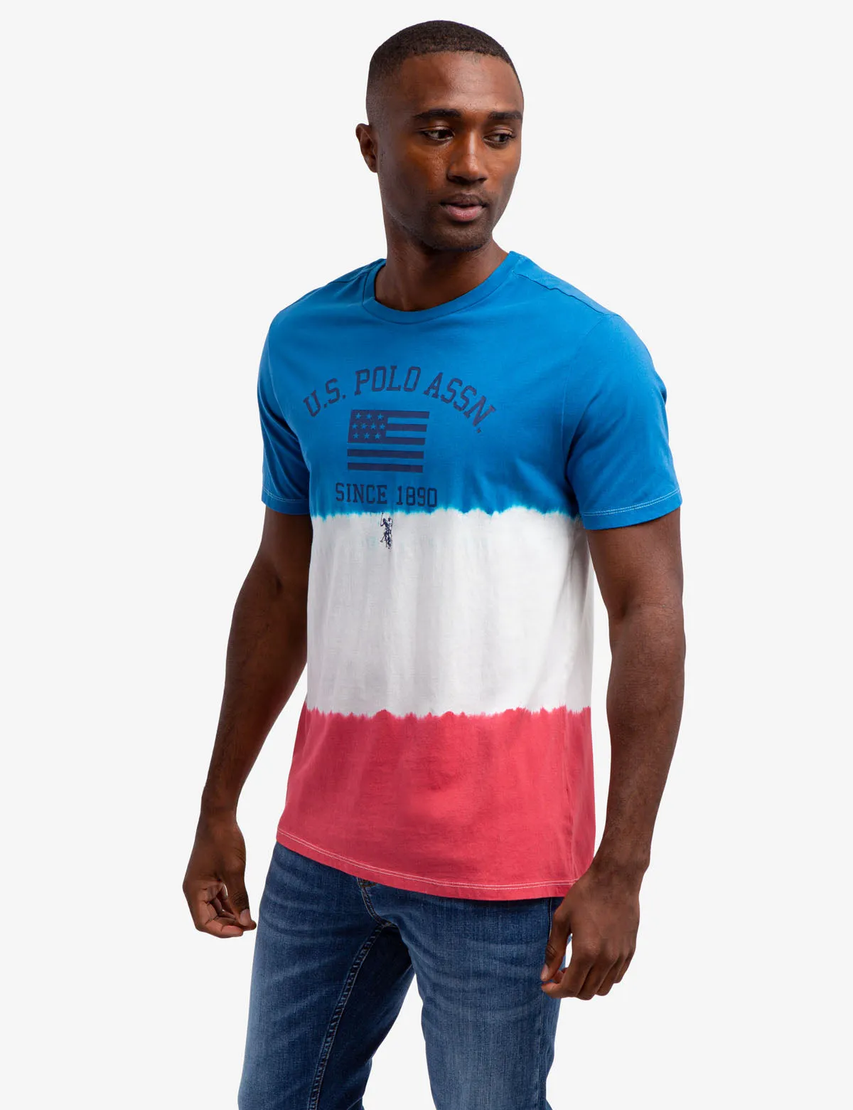 DOUBLE DIP DYE JERSEY T-SHIRT sold by U.S. Polo Assn. product image thumbnail 4
