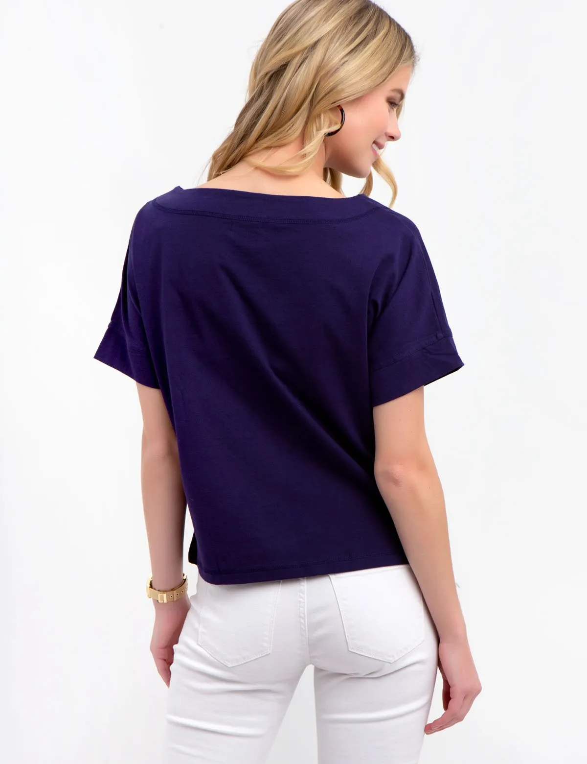 SOLID LACEUP T-SHIRT sold by U.S. Polo Assn. product image thumbnail 4