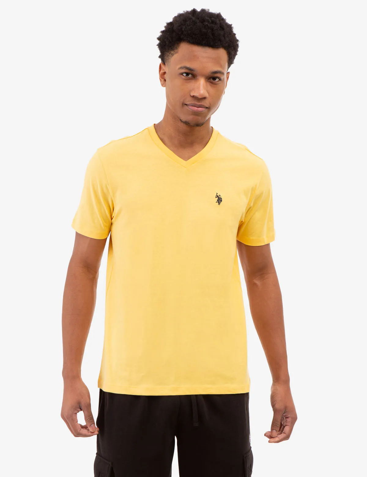 SOLID V-NECK T-SHIRT sold by U.S. Polo Assn. product image thumbnail 5