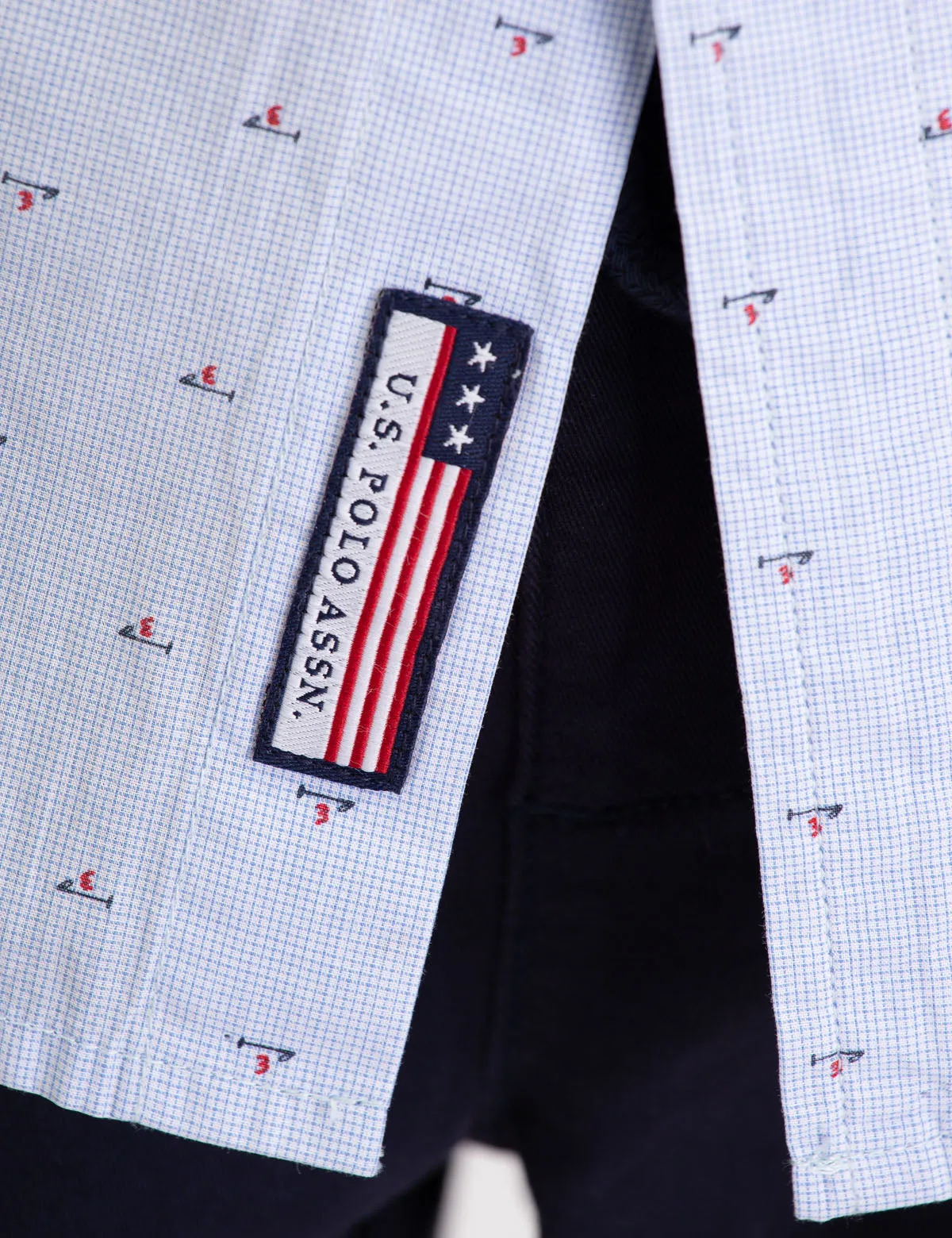 ALL OVER MALLET PRINT SHORT SLEEVE SHIRT sold by U.S. Polo Assn. product image thumbnail 5