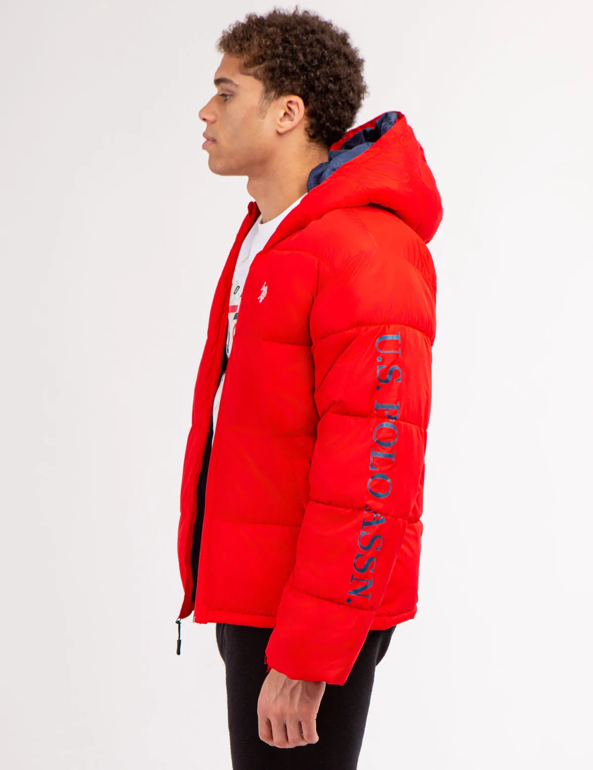 USPA QUILTED PUFFER JACKET sold by U.S. Polo Assn. product image thumbnail 3