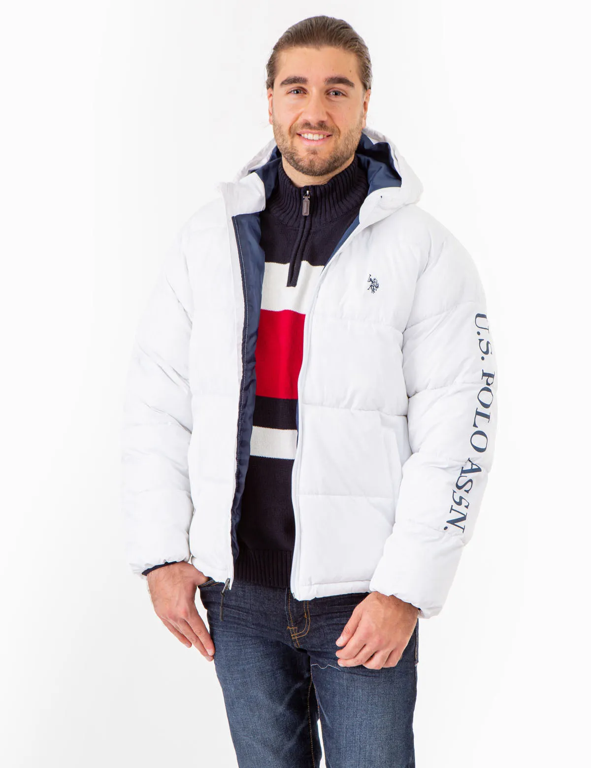 USPA QUILTED PUFFER JACKET sold by U.S. Polo Assn. product image thumbnail 5