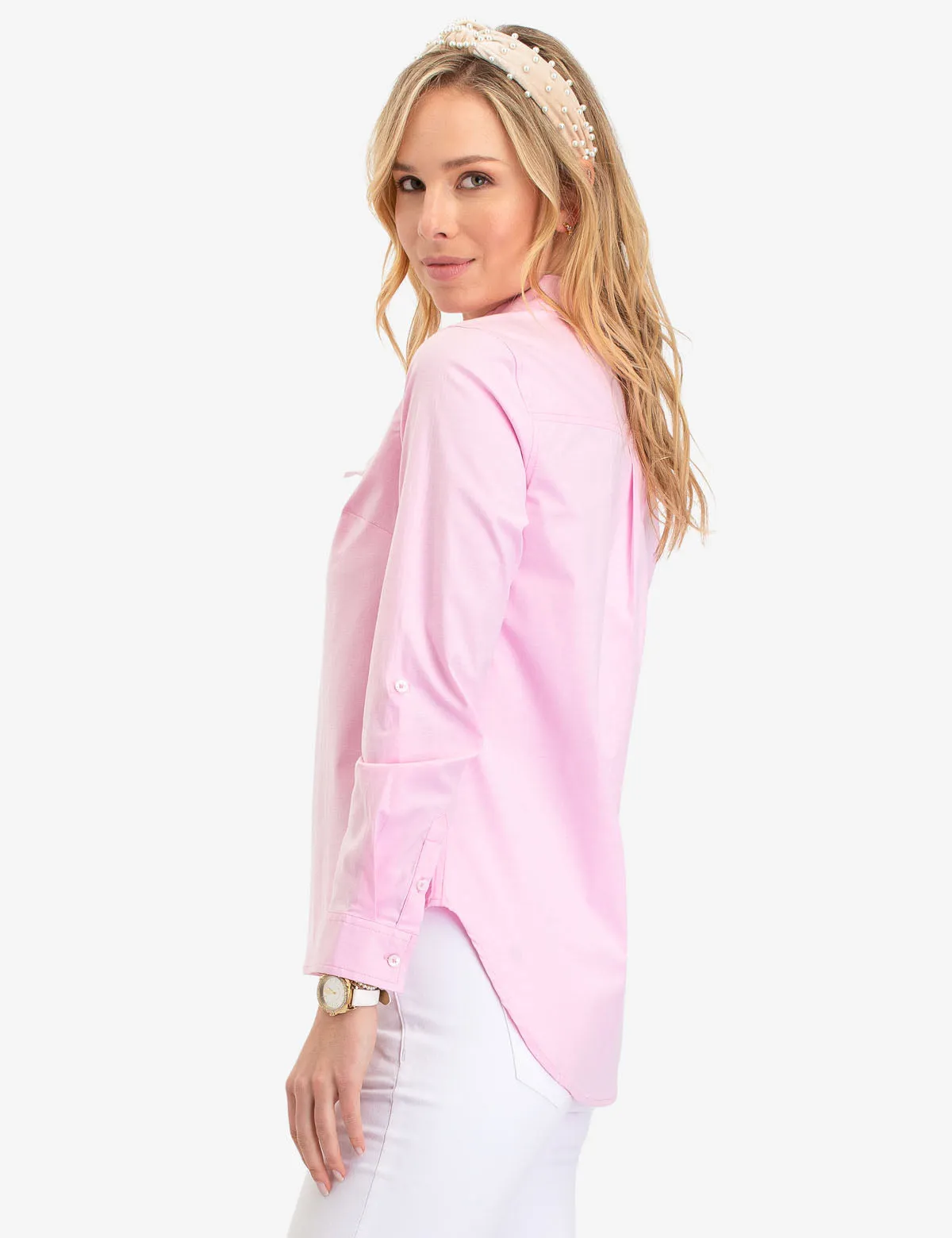 LACE UP OXFORD SHIRT sold by U.S. Polo Assn. product image thumbnail 5