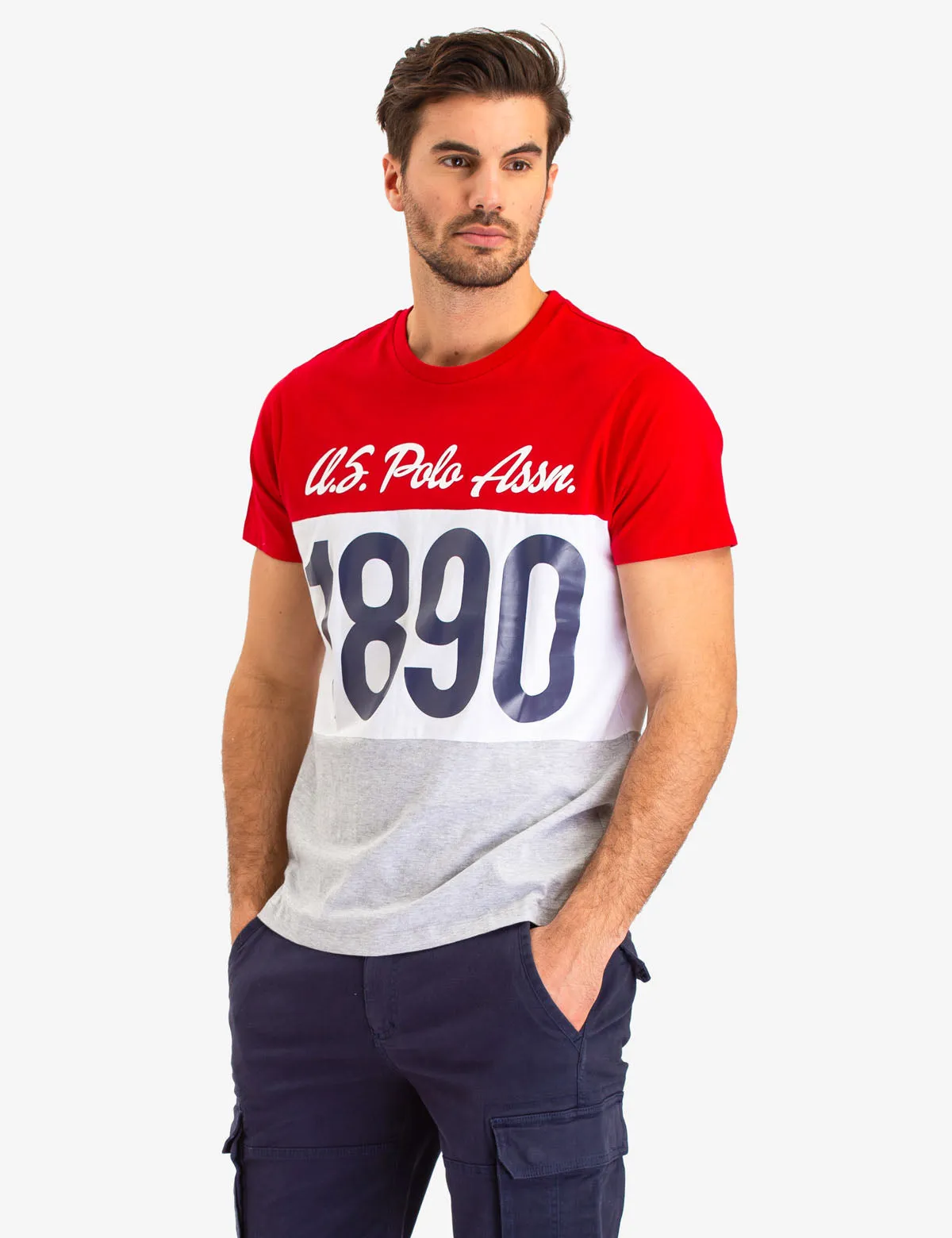 1890 CHEST LOGO T-SHIRT sold by U.S. Polo Assn.