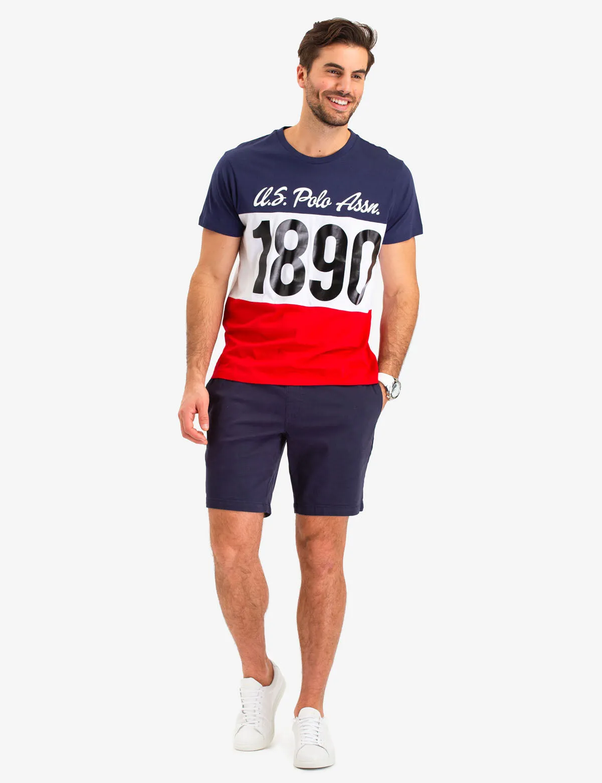 1890 CHEST LOGO T-SHIRT sold by U.S. Polo Assn. product image thumbnail 5